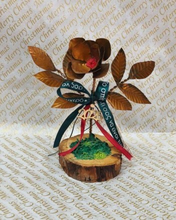 22   γουρι τριανταφυλλο ξυλο (1)